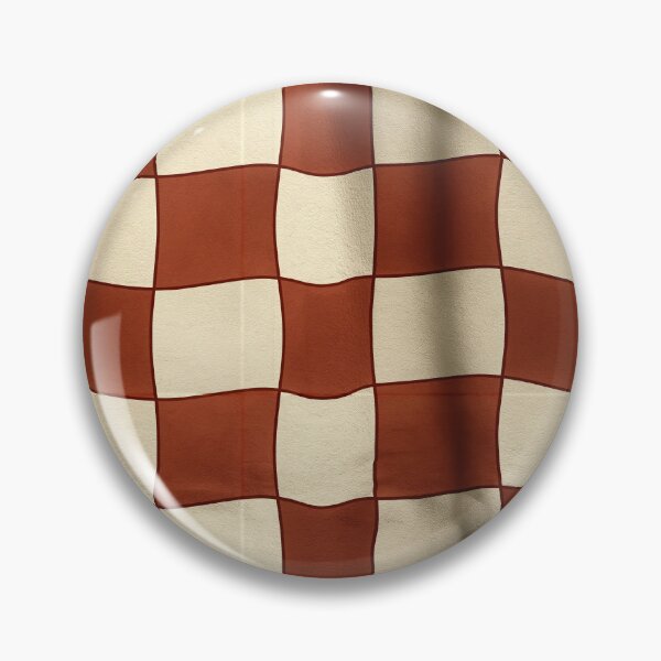 Item preview, Chocolate Brown Melted Grid Art designed and sold by Piotrek0001.