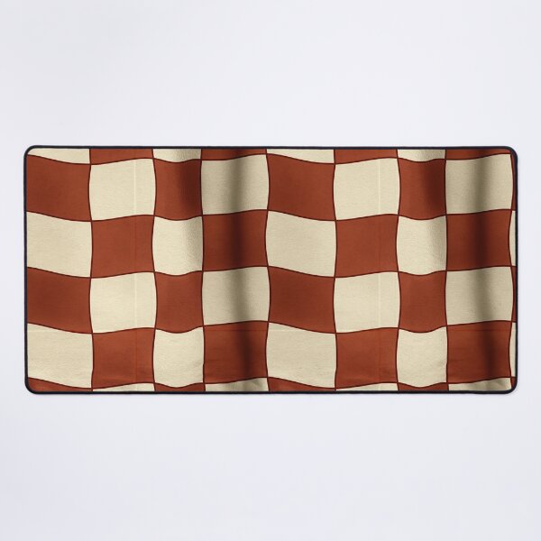 Item preview, Chocolate Brown Melted Grid Art designed and sold by Piotrek0001.