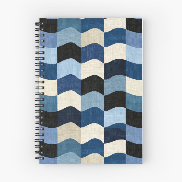 Item preview, Denim Blue Geometric Flow Art designed and sold by Piotrek0001.