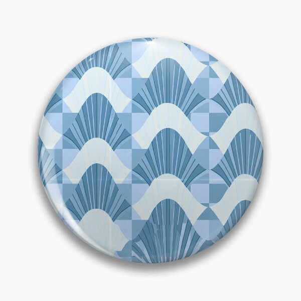 Item preview, Sky Blue Shell Ripple Abstract designed and sold by Piotrek0001.