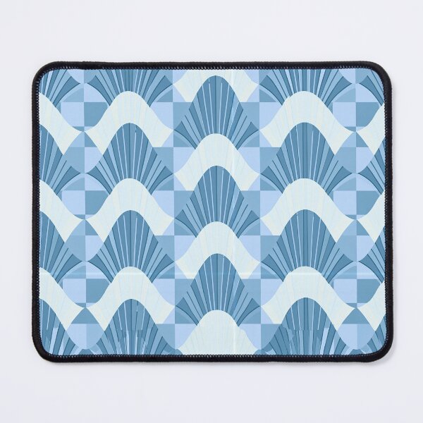 Item preview, Sky Blue Shell Ripple Abstract designed and sold by Piotrek0001.