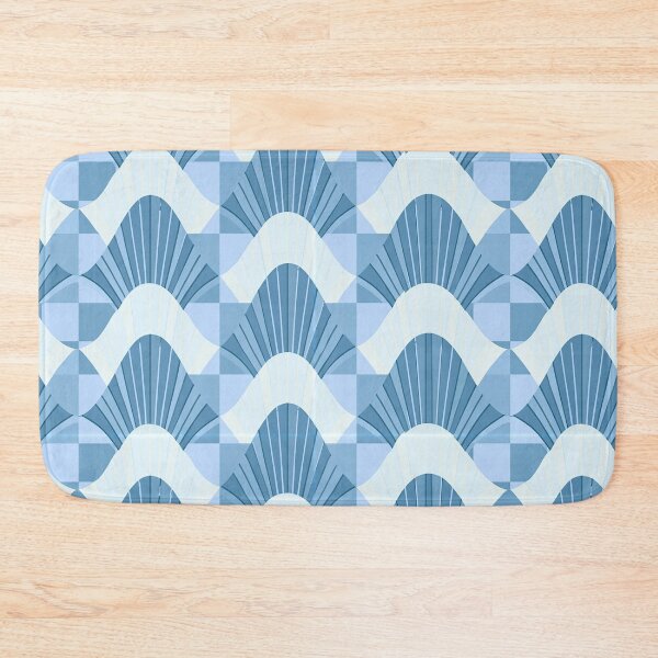 Item preview, Sky Blue Shell Ripple Abstract designed and sold by Piotrek0001.