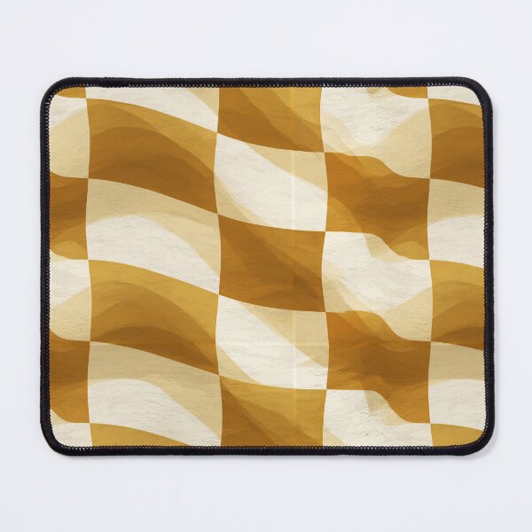 Item preview, Mustard Retro Curve Pattern designed and sold by Piotrek0001.