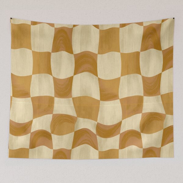 Item preview, Sandstone Fluid Wavy Checkers designed and sold by Piotrek0001.