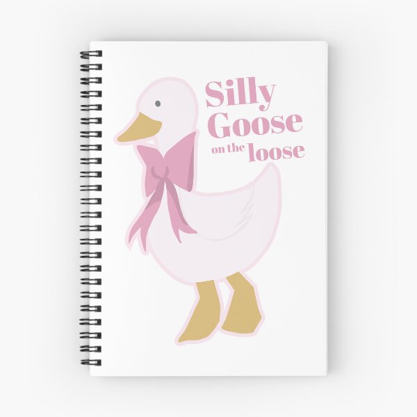 Item preview, Silly Goose on the Loose Cute Pink Bow Coquette designed and sold by kristinedesigns.