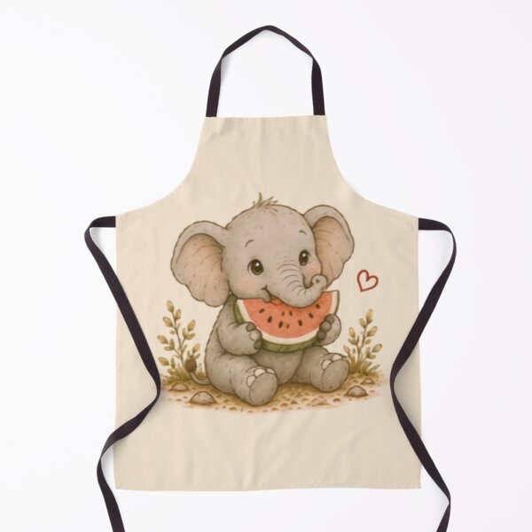 Item preview, Snack Time Elephant designed and sold by MellowMunchkins.