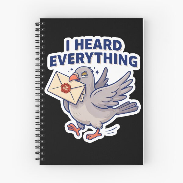 Item preview, I Heard Everything Funny Gossip Pigeon Office Humor designed and sold by Fitswear.
