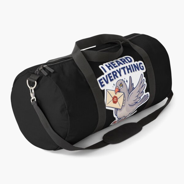 Item preview, I Heard Everything Funny Gossip Pigeon Office Humor designed and sold by Fitswear.