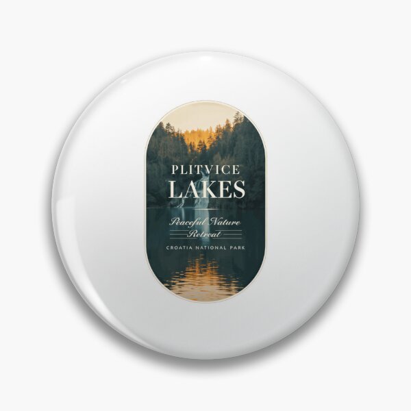 Item preview, Plitvice Lakes Peaceful Nature Retreat Croatia National Park Travel Souvenir designed and sold by Simsimah26Parks.