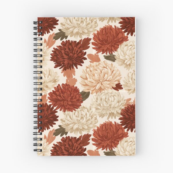 Item preview, Ornamental Chrysanthemum Floral  - Birth Flower Pattern - Anniversary Gifts For Her designed and sold by RoyalStarsPatts.