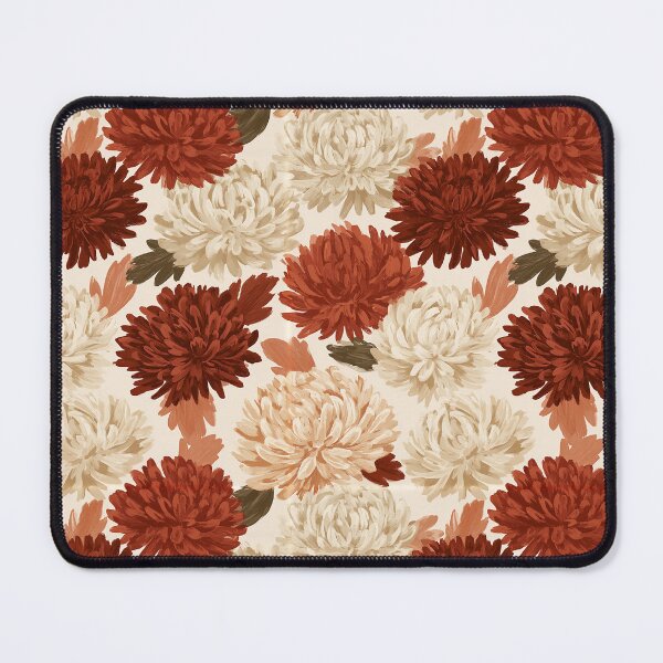 Item preview, Ornamental Chrysanthemum Floral  - Birth Flower Pattern - Anniversary Gifts For Her designed and sold by RoyalStarsPatts.
