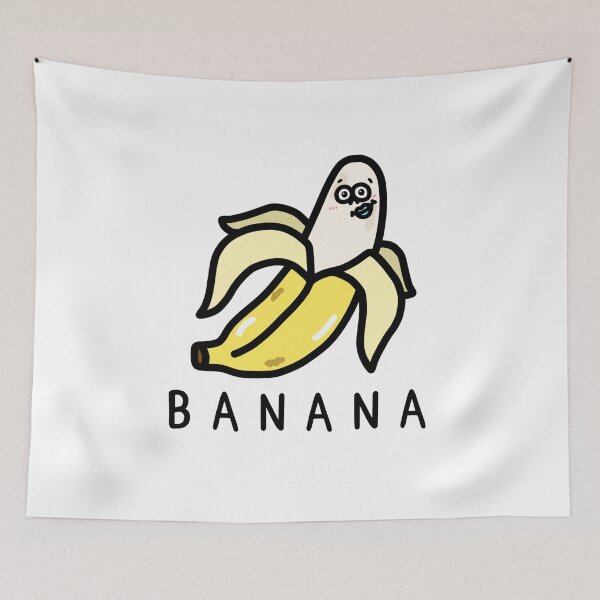 Item preview, Cute BANANA designed and sold by kanaehonkawa.