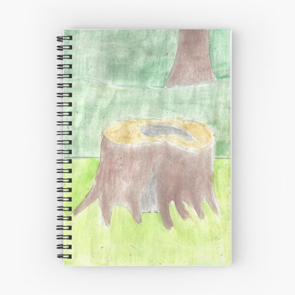 Item preview, An old tree stump designed and sold by Vkmillustration.