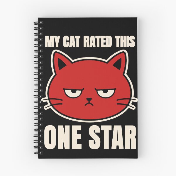 Item preview, My Cat Rated This One Star Cat Humor designed and sold by Lyfeinsights.