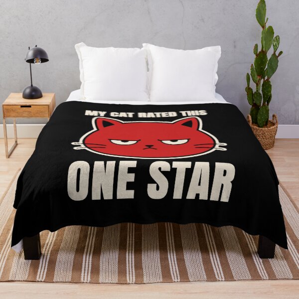 Item preview, My Cat Rated This One Star Cat Humor designed and sold by Lyfeinsights.