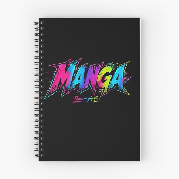 Item preview, ​Colorful Retro Manga Typography Splatter Art designed and sold by Pawar1999.