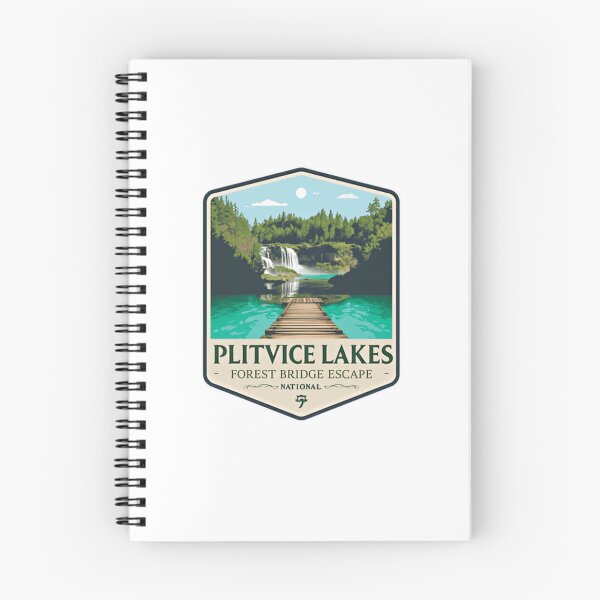 Item preview, Plitvice Lakes Forest Bridge Escape National Park Croatia Travel Souvenir designed and sold by Simsimah26Parks.