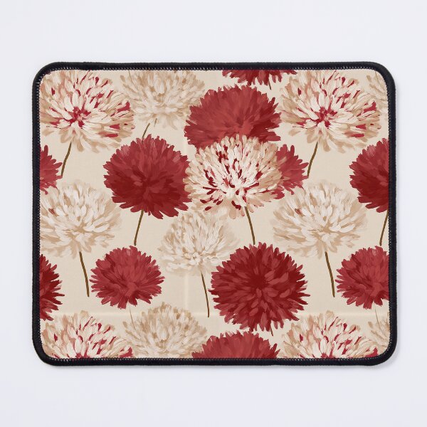 Item preview, Charming Chrysanthemum Print - Flower Bouquet Pattern - Anniversary Gifts For Him designed and sold by RoyalStarsPatts.