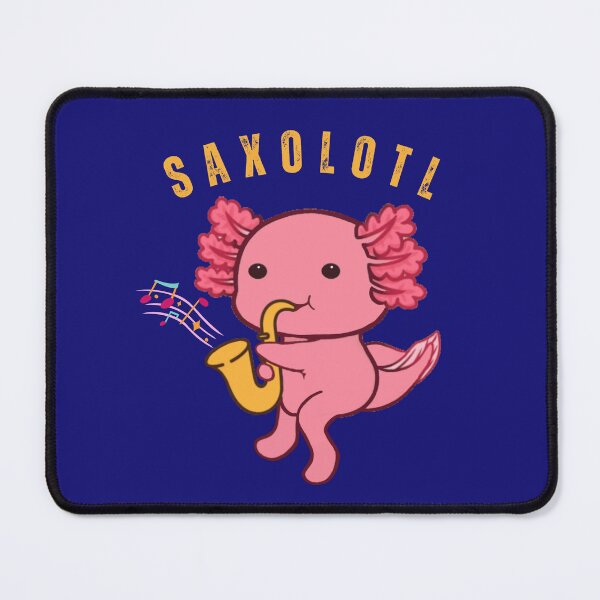 Item preview, Saxolotl Cute Funny Axolotl Playing Saxophone designed and sold by glowvim.