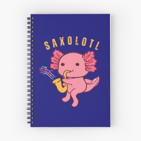 Item preview, Saxolotl Cute Funny Axolotl Playing Saxophone designed and sold by glowvim.