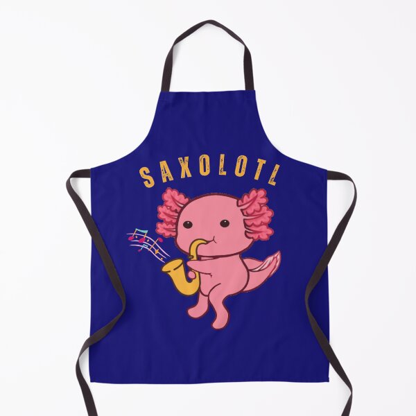 Item preview, Saxolotl Cute Funny Axolotl Playing Saxophone designed and sold by glowvim.