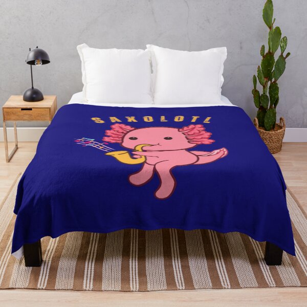 Item preview, Saxolotl Cute Funny Axolotl Playing Saxophone designed and sold by glowvim.