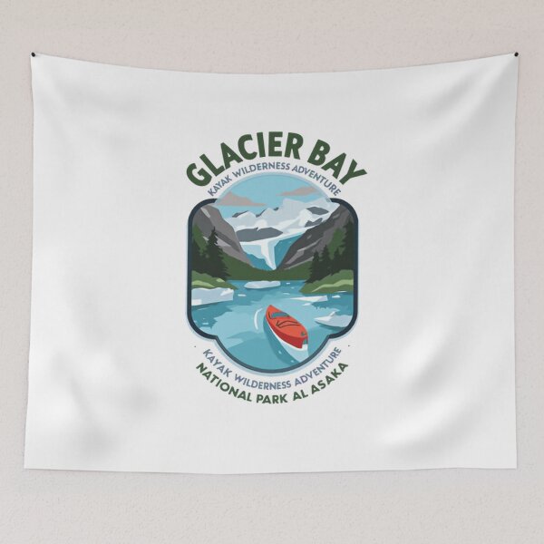 Item preview, Glacier Bay Kayak Wilderness Adventure National Park Alaska Kayaker Explorer Travel designed and sold by Simsimah26Parks.