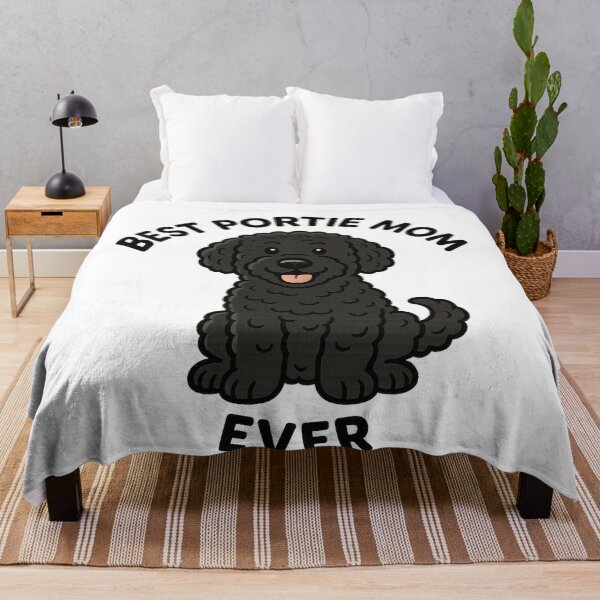 Item preview, Best Portie Mom Ever Cute Portuguese Water Dog Dog Mom Design designed and sold by FurAndFlaireg.