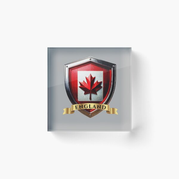 Item preview, England Canadian Heritage Crest Shield designed and sold by Highlandkings.