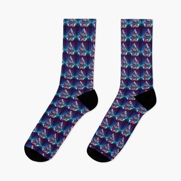 Item preview, SLEEK NEON GEOMETRY TRIANGULAR designed and sold by Catalina Kate.
