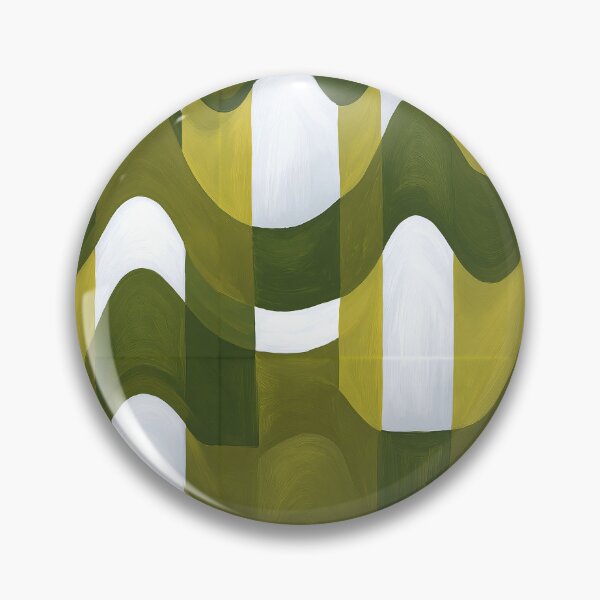 Item preview, Sage Green Modern Wavy Stripe designed and sold by Piotrek0001.