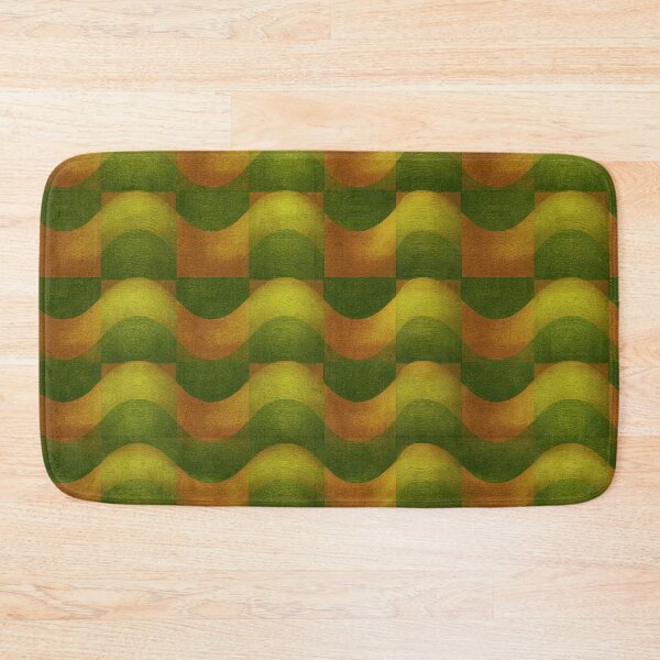 Item preview, Olive Green Textured Square Grid designed and sold by Piotrek0001.