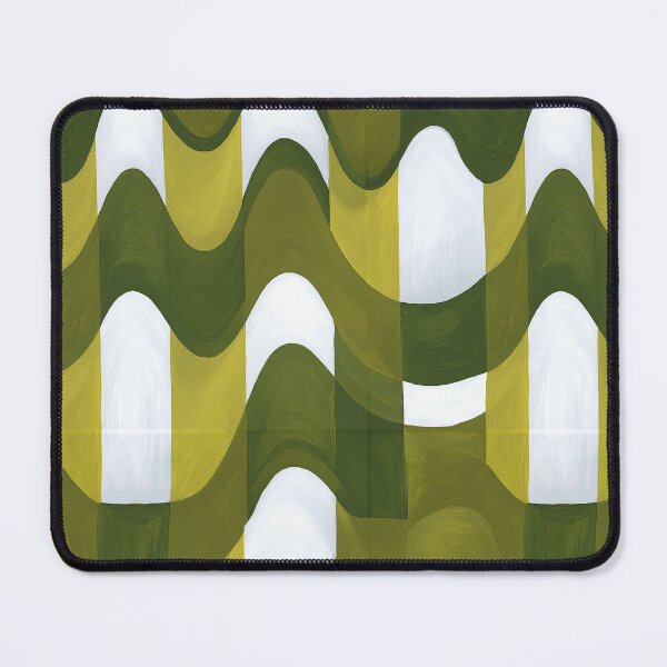 Item preview, Sage Green Modern Wavy Stripe designed and sold by Piotrek0001.