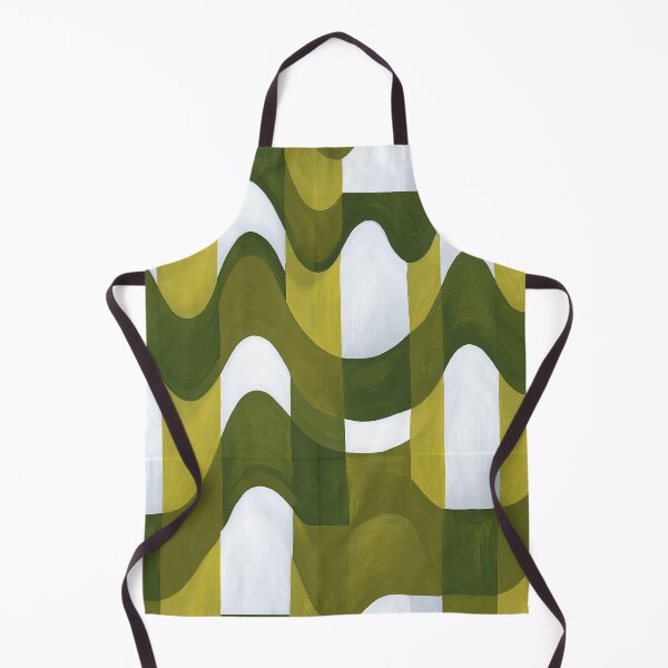 Item preview, Sage Green Modern Wavy Stripe designed and sold by Piotrek0001.