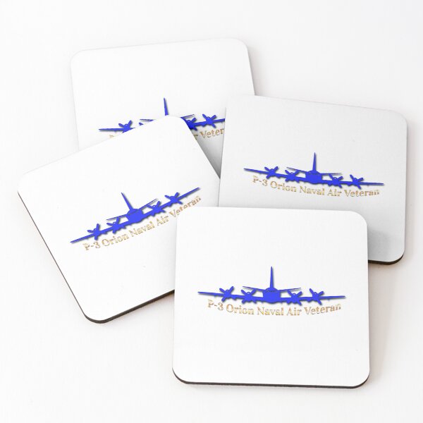 Item preview, P-3 Orion Airplane Naval Air Veteran designed and sold by Squirrel Adventurous.