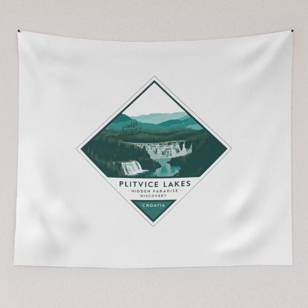 Item preview, Plitvice Lakes Hidden Paradise Discovery Croatia Travel Explorer designed and sold by Simsimah26Parks.