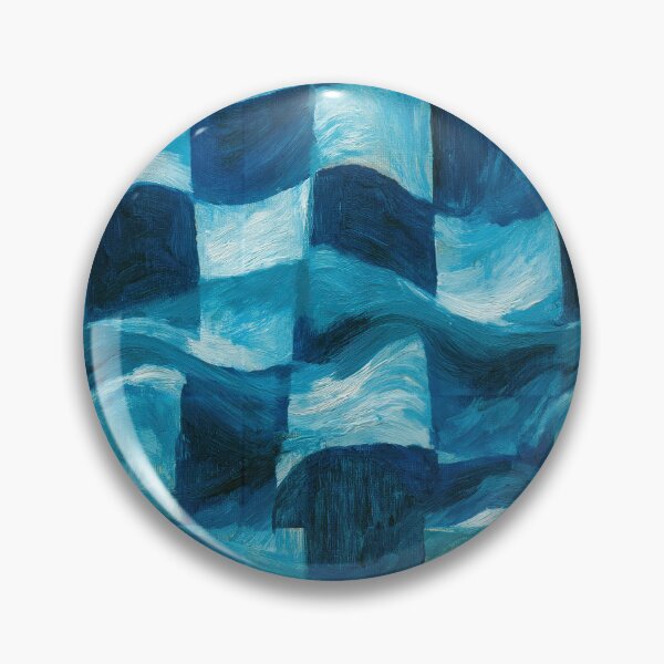 Item preview, Royal Blue Painted Wave Art designed and sold by Piotrek0001.