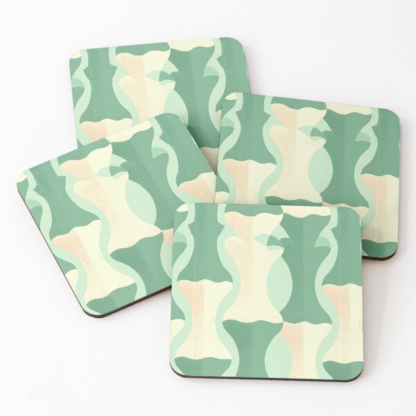 Item preview, Mint Cream Abstract Fluid Flow designed and sold by Piotrek0001.