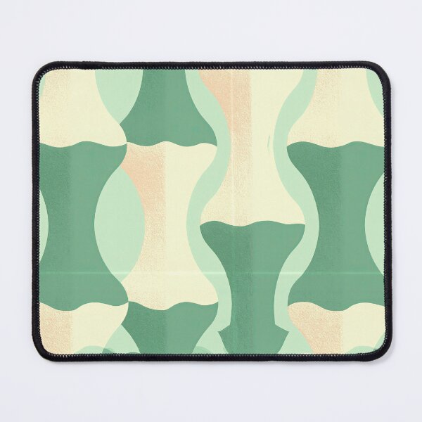 Item preview, Mint Cream Abstract Fluid Flow designed and sold by Piotrek0001.