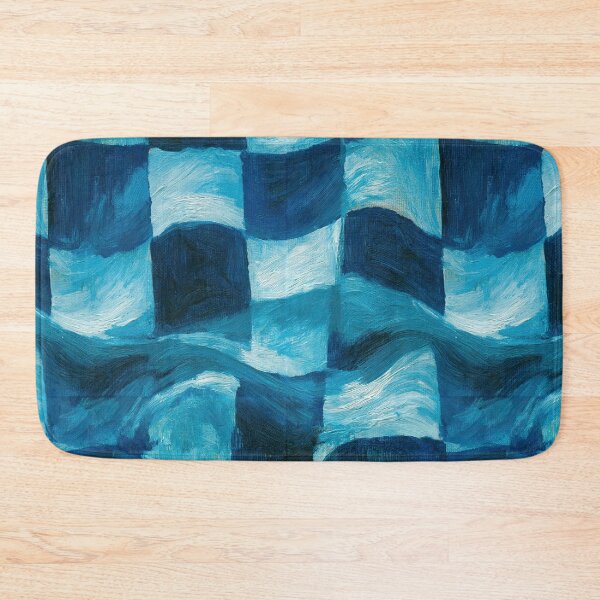 Item preview, Royal Blue Painted Wave Art designed and sold by Piotrek0001.