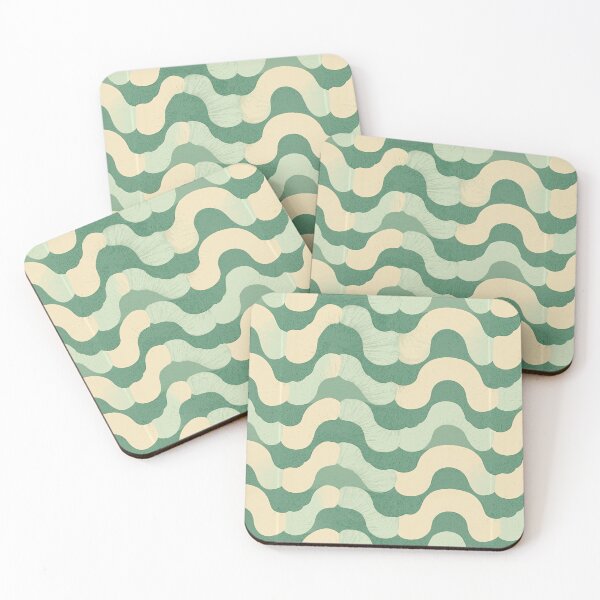 Item preview, Sage Green Zen Ripple Pattern designed and sold by Piotrek0001.