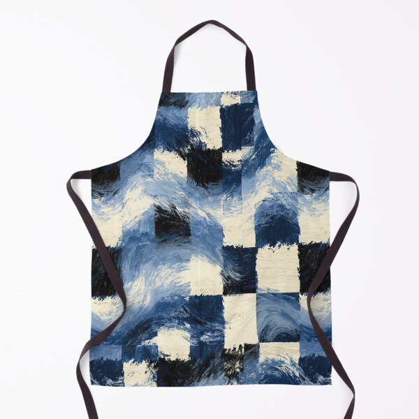 Item preview, Sapphire Blue Glitch Grid Pattern designed and sold by Piotrek0001.