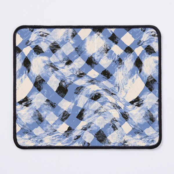 Item preview, Sky Blue Painted Gingham Texture designed and sold by Piotrek0001.
