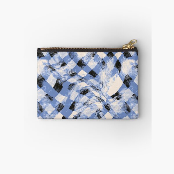 Item preview, Sky Blue Painted Gingham Texture designed and sold by Piotrek0001.