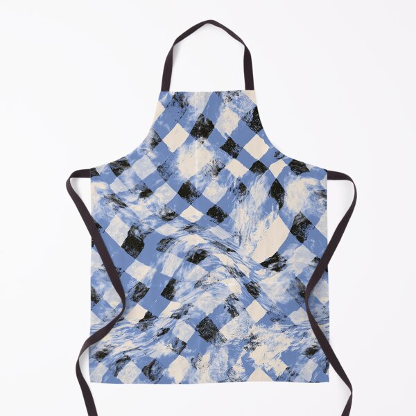 Item preview, Sky Blue Painted Gingham Texture designed and sold by Piotrek0001.