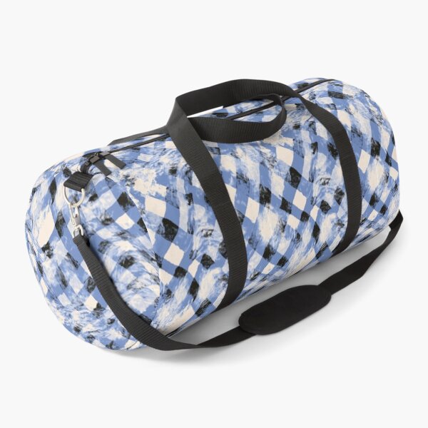 Item preview, Sky Blue Painted Gingham Texture designed and sold by Piotrek0001.