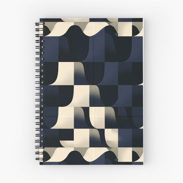 Item preview, Dark Navy Liquid Square Pattern designed and sold by Piotrek0001.