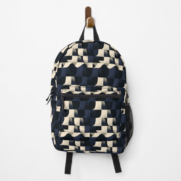 Item preview, Dark Navy Liquid Square Pattern designed and sold by Piotrek0001.