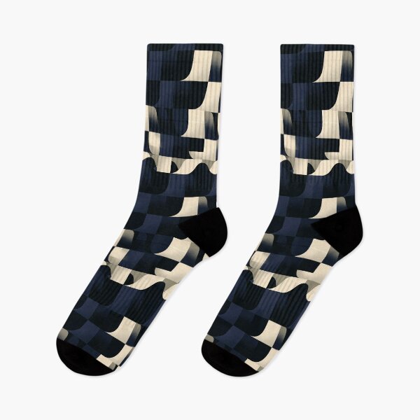 Item preview, Dark Navy Liquid Square Pattern designed and sold by Piotrek0001.