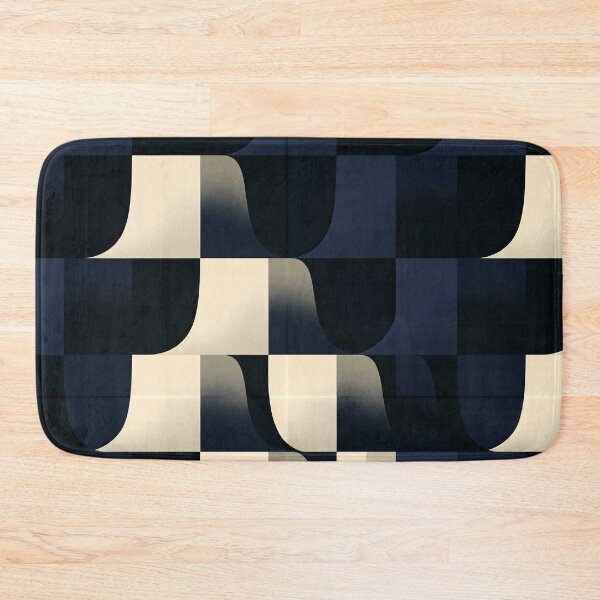 Item preview, Dark Navy Liquid Square Pattern designed and sold by Piotrek0001.